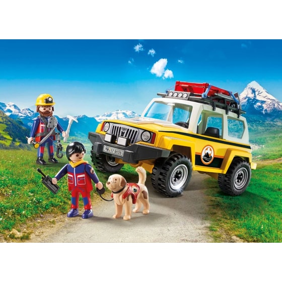 PLAYMOBIL 9128 Όχημα Διάσωσης Ορειβατών image 0