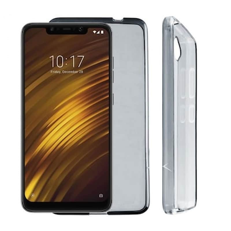 Θήκη Xiaomi Pocophone F1 - Volte-Tel Slimcolor - Διάφανο Γκρι VOLTE-TEL