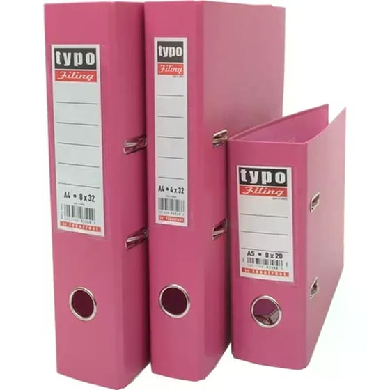 Κλασέρ Αρχειοθέτησης Typotrust 8/32 Α4 Ροζ (1 Τεμάχιο) image 3