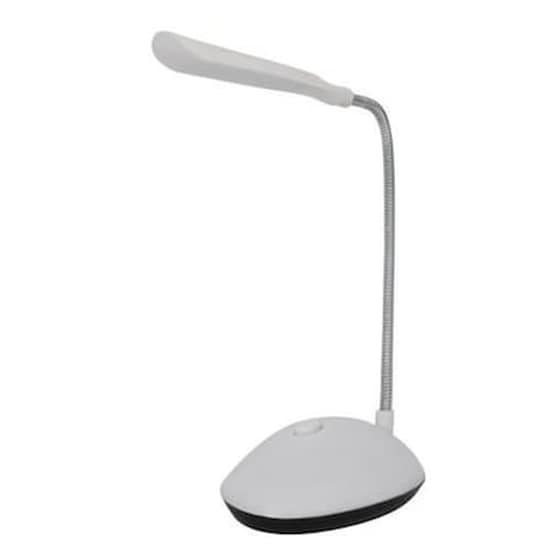 Φωτιστικό Γραφείου Mini Desk Lamp 4 Leds Battery (3x Aaa) Office Lamp Flexible image 1