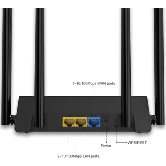 Ασύρματο Router Wifi ARK Wavlink WN521R2P image 4