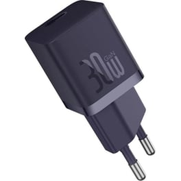 Φορτιστής Πρίζας Baseus Mini Wall  Gan5 30W - Μωβ