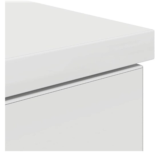 Γραφείο VidaXL από Επεξεργασμένο Ξύλο 86x49x76 cm - Λευκό image 9