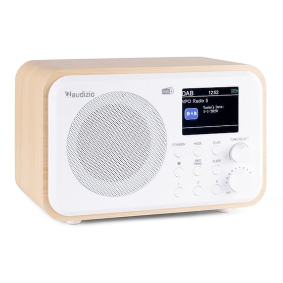 Φορητό Radio Audizio Milan Dab+ Bt - Λευκό image 1