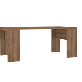 Τραπεζάκι Σαλονιού 24Mall Anet από Μοριοσανίδα 90x60x40 cm - Καφέ