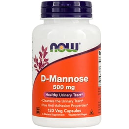 Ειδικό Συμπλήρωμα Διατροφής Now D-mannose 500mg - 120 κάψουλες