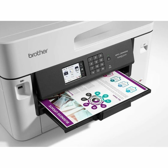 Brother MFC-J5340DW Έγχρωμο Πολυμηχάνημα Inkjet Α3 με WiFi - Λευκό image 4