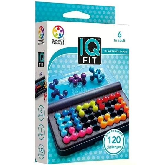 Παζλ Smart Games Επιτραπέζιο Iq Fit (120 Challenges) image 0