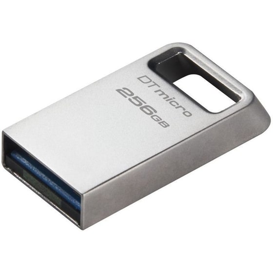 Kingston DataTraveler Micro 256GB USB 3.2 - Ασημί image 1