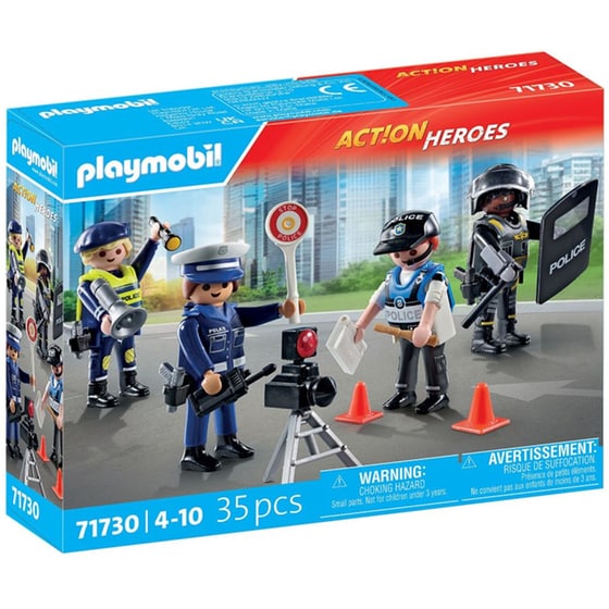 PLAYMOBIL® Σετ Φιγούρες Αστυνομίας (71730) image 0