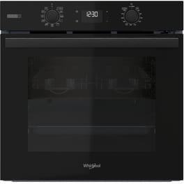 WHIRLPOOL OMSR58RU1SZB 71 Lt Μαύρο Εντοιχιζόμενος Φούρνος Άνω Πάγκου