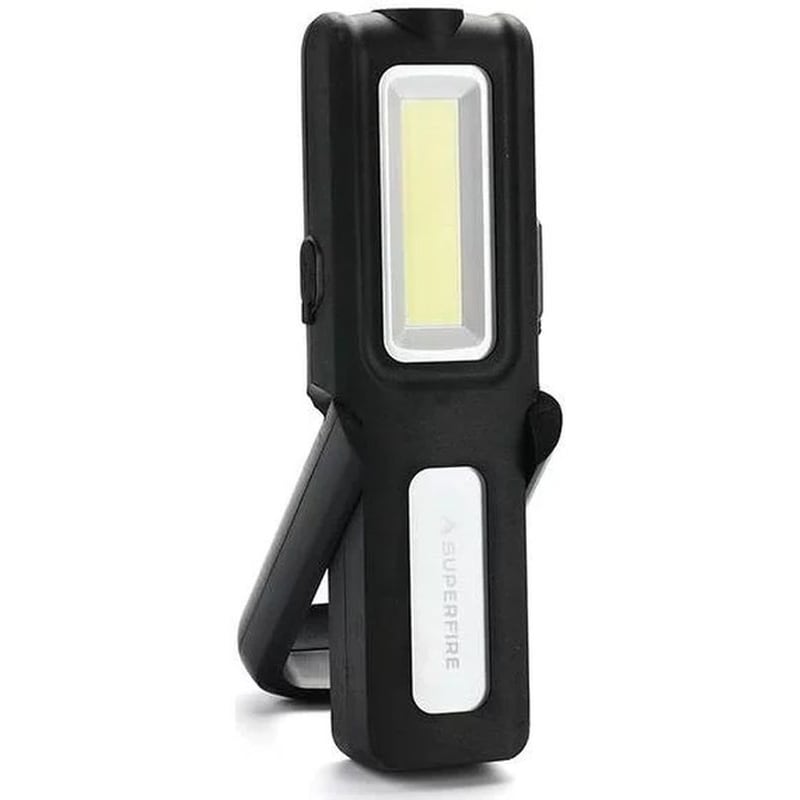 Φακός Εργασίας Superfire G12 LED Αδιάβροχος 566lm - Μαύρος