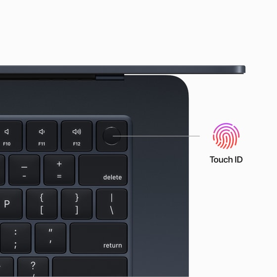 Apple MacBook Air with M2 Chip 15.3" QHD+ (Apple M2/8 Cores/8GB/512GB SSD/Mac OS) Midnight image 7
