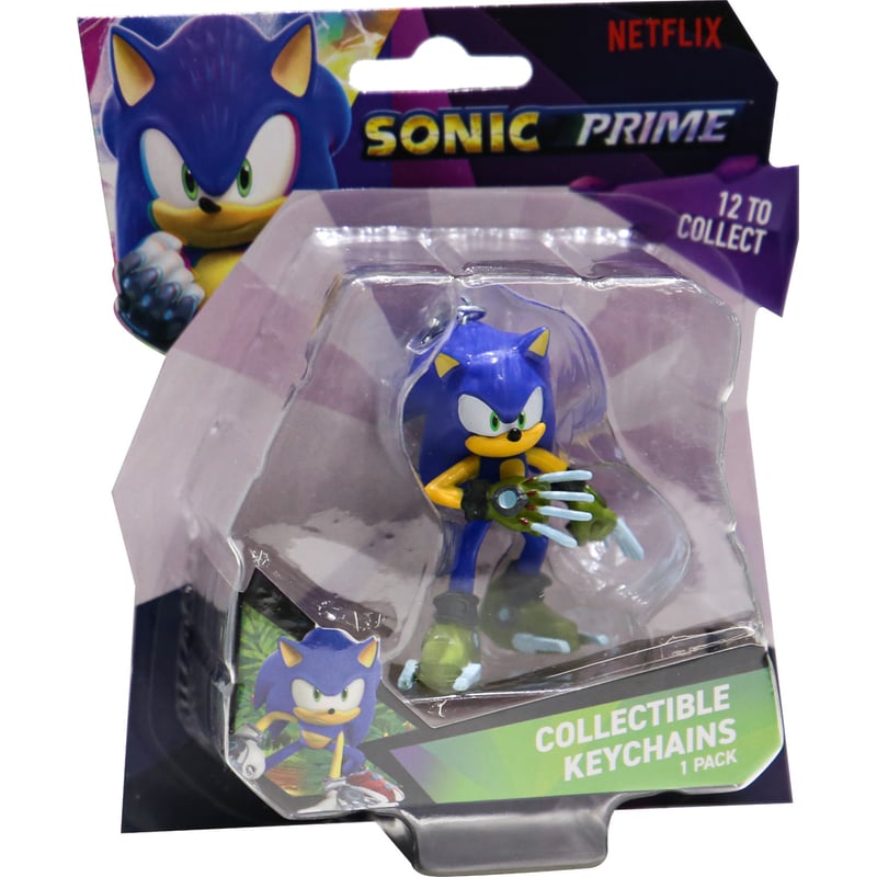 Μπρελόκ P.M.I Sonic Prime SON8010 - 6.5cm - (1τμχ τυχαίο)