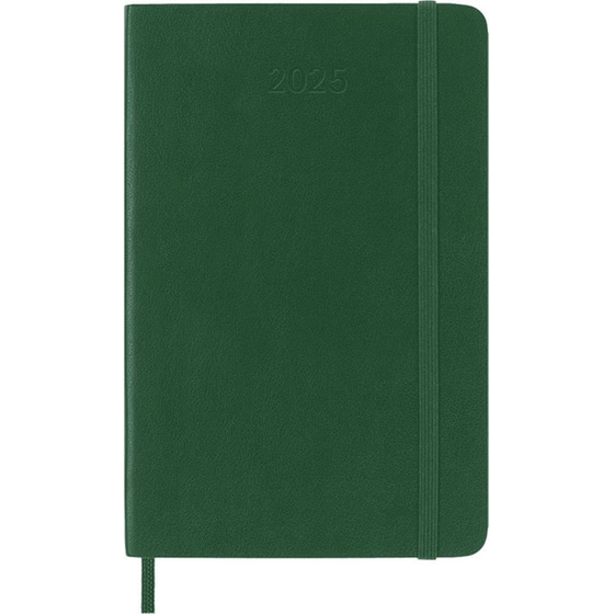 Ημερολόγιο Ημερήσιο Moleskine 2025 12M Pocket Myrtle Green Soft image 0