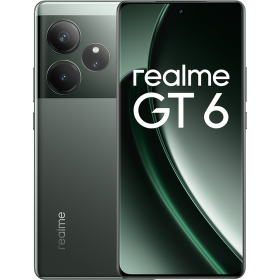 Realme GT6 5G 512GB - Razor Green image 0