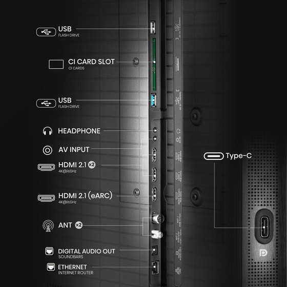 Hisense Mini-LED 85" 4K Smart Τηλεόραση 85U8Q image 12