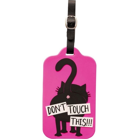 Puckator Ετικέτα Βαλίτσας Luggage Tag - Ed the Cat Display (Τυχαία Επιλογή Σχεδίου) image 1