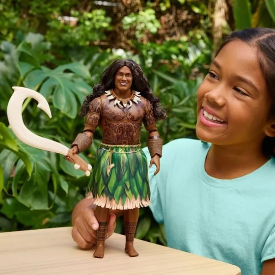 Κούκλα Disney Princess Vaiana Movie - Maui image 3