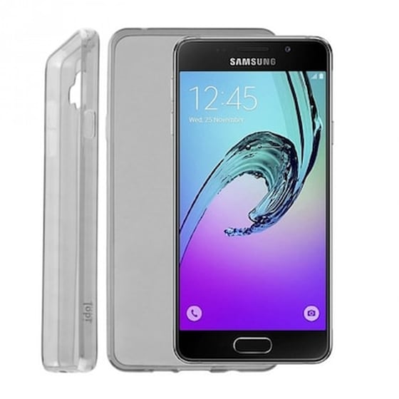 Θήκη Samsung Galaxy A3 - Idol 1991 Ultra Thin TPU - Διάφανο Γκρι image 0