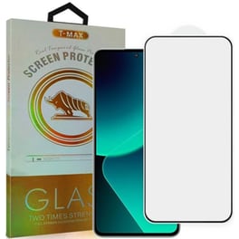Προστατευτικό οθόνης Xiaomi 13T - T-Max Premium 3D Tempered Glass Full Glue Fluid Despensing 0.2mm 9H