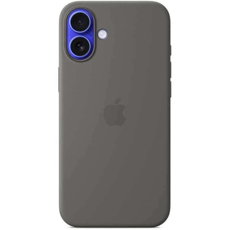 APPLE Θήκη Apple iPhone 16 Plus - Silicone Case with MagSafe - Stone Gray