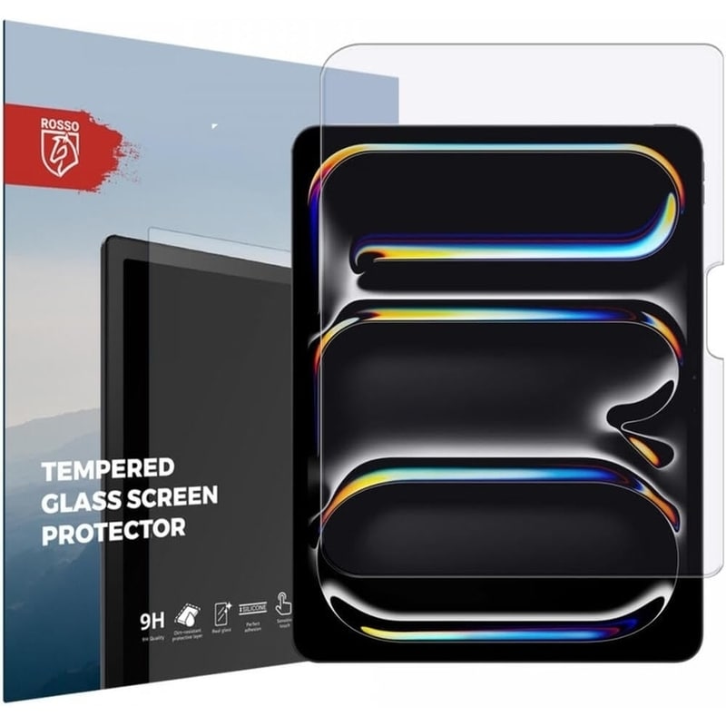 Προστατευτικό οθόνης Apple iPad Pro 13 2024 - Rosso Tempered Glass - Clear