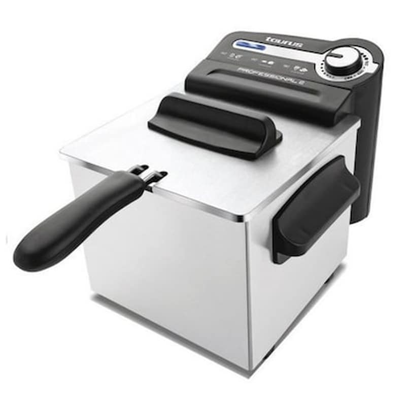TAURUS TAURUS PROFESSIONAL 2 με Αποσπώμενο Κάδο 1700 W 2 L Inox Φριτέζα Λαδιού
