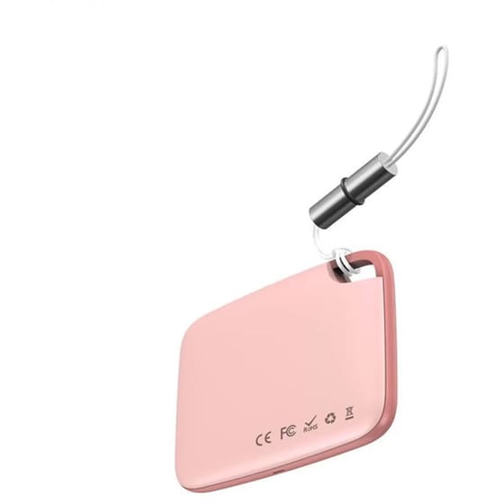Θήκη Μπρελόκ Baseus T2 Mini Ropetype Αντικλεπτική Συσκευή Με Λειτουργία Εντοπισμού Anti-loss - Pink ZLFDQT2-04 image 2