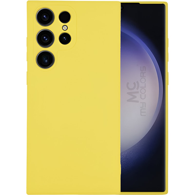 MY COLORS Θήκη Samsung Galaxy S23 Ultra - My Colors - Κίτρινο