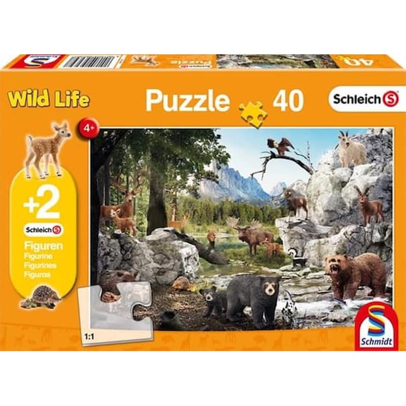 SCHMIDT SPIELE Schmidt Spiele 56239 the Animals Of The Forest 40 Pcs