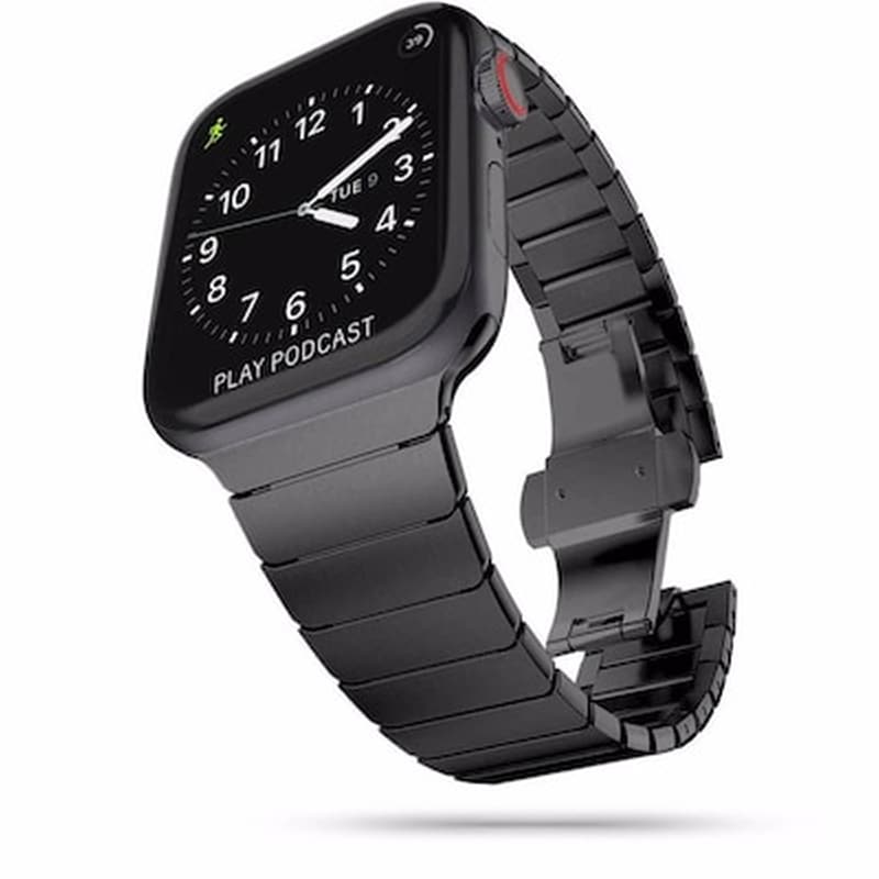 TECH-PROTECT Λουράκι Tech-Protect Linkband για Apple Watch 42/44/45mm - Μαύρο