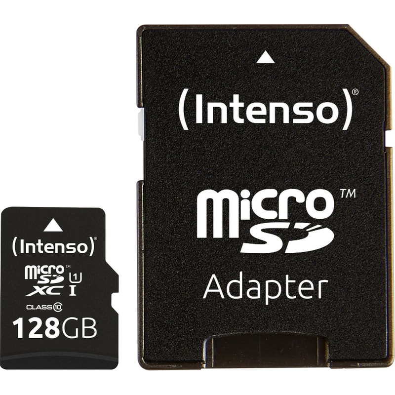 INTENSO Intenso Premium microSDXC 128GB Class 10 U1 UHS-I με αντάπτορα