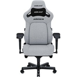 Καρέκλα Gaming Anda Seat Kaiser 4 XL Υφασμάτινη - Γκρι