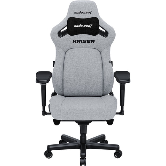 Καρέκλα Gaming Anda Seat Kaiser 4 XL Υφασμάτινη - Γκρι image 0