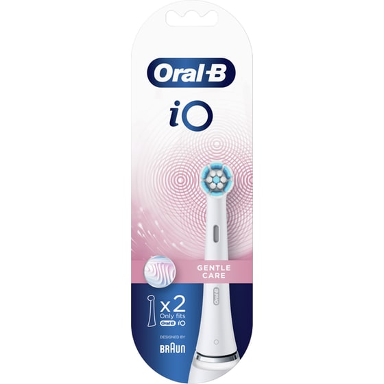 Ανταλλακτικές Κεφαλές ORAL-B iO GENTLE CARE 2 Τμχ για Ηλεκτρική Οδοντόβουρτσα Λευκό image 2