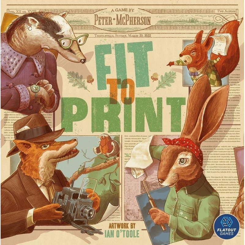 Fit To Print Επιτραπέζιο (PETER MCPHERSON)