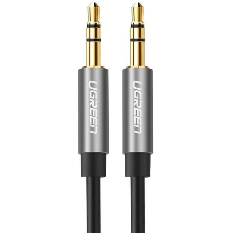 UGREEN Ugreen Καλώδιο 35mm Male - 35mm Male 1.5m (10734) - Μαύρο