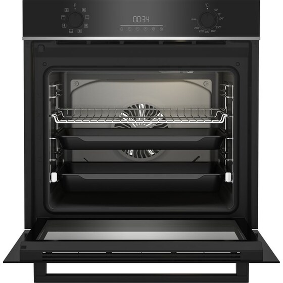 BEKO BBIR13300XC 72 Lt Μαύρο Εντοιχιζόμενος Φούρνος Άνω Πάγκου image 4