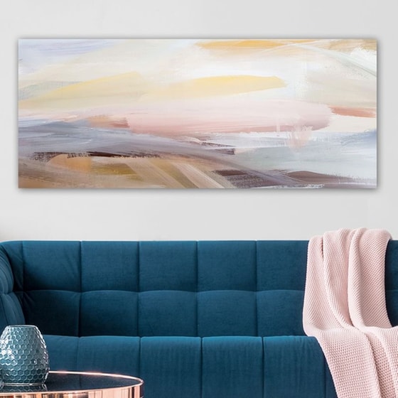 Μοντέρνος Πίνακας 24Mall Αφηρημένο Τοπίο 50x120 cm image 1