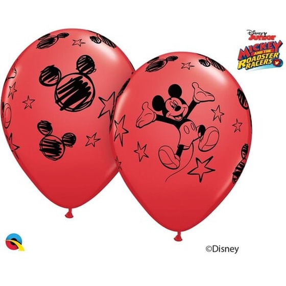 Μπαλόνια Αέρα Lion Mickey Mouse Clubhouse 6 Tμχ - Κόκκινα image 0