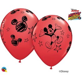 Μπαλόνια Αέρα Lion Mickey Mouse Clubhouse 6 Tμχ - Κόκκινα