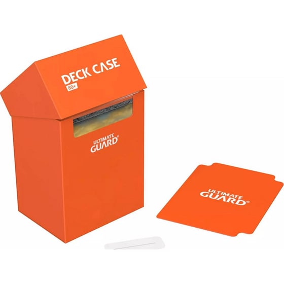Ultimate Guard Deck Case 80+ Standard Size Orange image 1