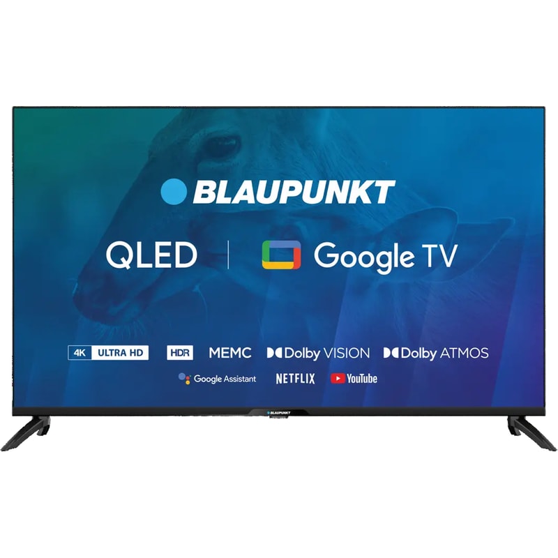 BLAUPUNKT Blaupunkt QLED 43 4K Google Τηλεόραση 43QBG7000