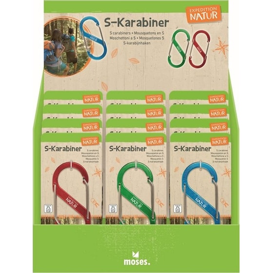 Moses Καραμπινέρ Κρίκος Ταξιδίου σε Σχήμα S - Τυχαία Επιλογή Σχεδίου image 4