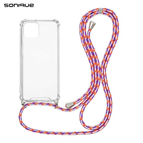 Θήκη Apple iPhone 11 Pro - Sonique Armor Clear - Rainbow Κοραλί image 0