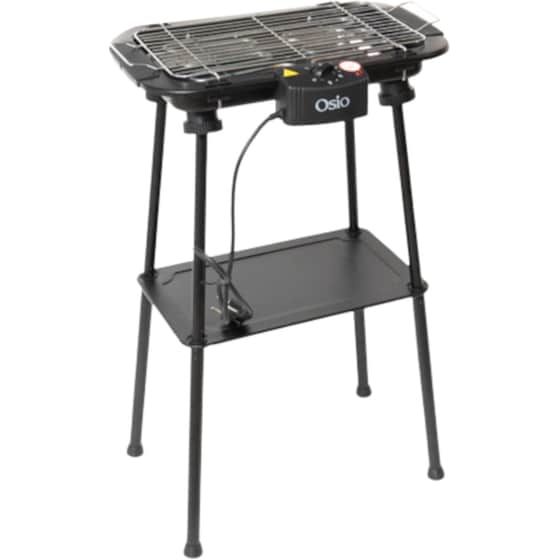 Επιδαπέδια Ηλεκτρική Ψησταριά OSIO OGB-2440 2000 W - Μαύρο image 1