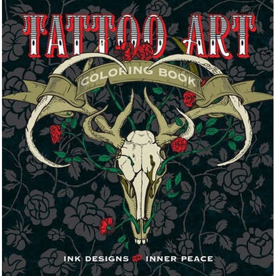 Tattoo Art Coloring Book image 0