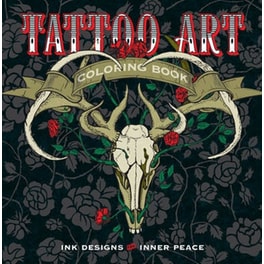 Tattoo Art Coloring Book
