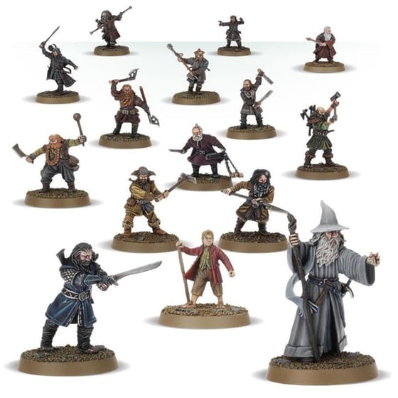 Thorin Oakenshield and Company The Lord of the Rings GAMES WORKSHOP image 1